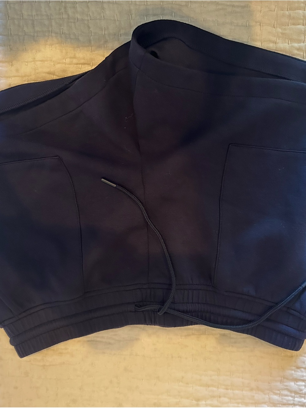 Quince CloudComfort high rise sweatshorts